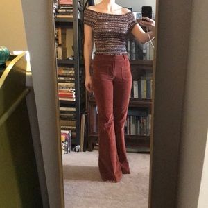 Cord bell bottoms- Anthropologie